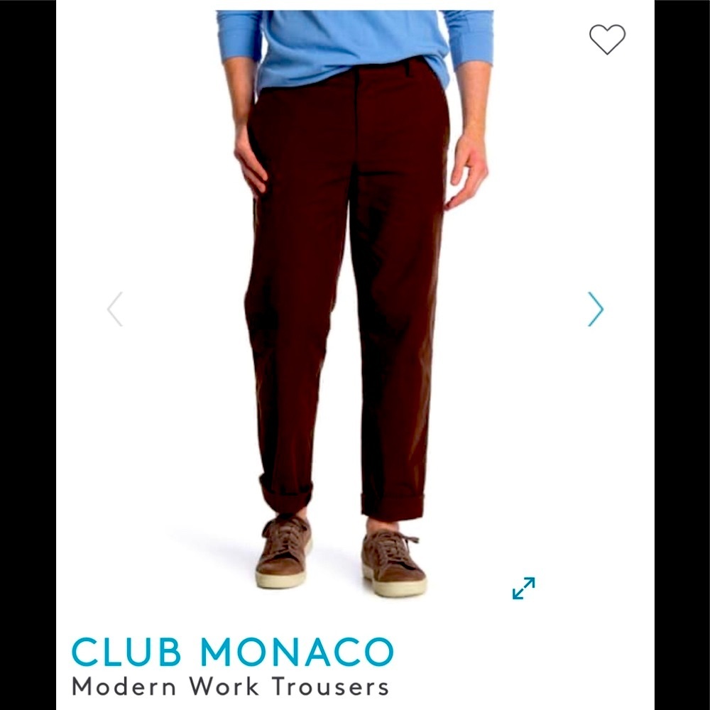 CLUB MONACO
Modern Work Trousers